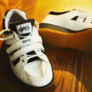 VS Athletic Leather Weightlifting Shoes